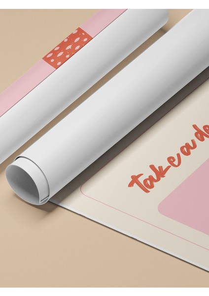 Çerçevesiz Poster, Derin Nefes Al Yazılı Saksılı Bitki, Motive Edici Tipografi Poster No: 107629 fırsatları