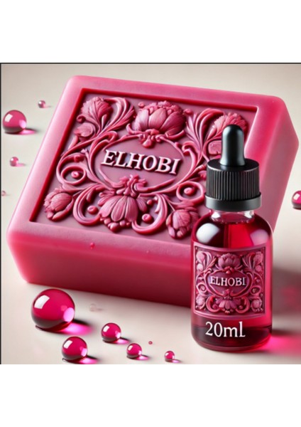 1 adet Sabun Boyası veya Renklendirici - Pembe - 30 ML fiyatları