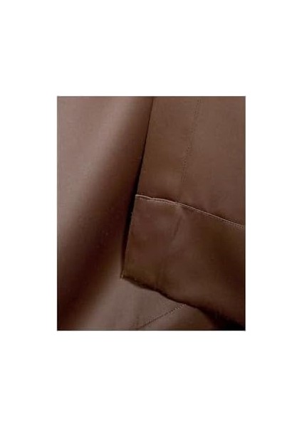 Depo Home Taç Karartma Blackout Pilesiz Fon Perde Tek Kanat Kahverengi BLCKHVRNG001, Kahverengi, 100 x 250 modelleri
