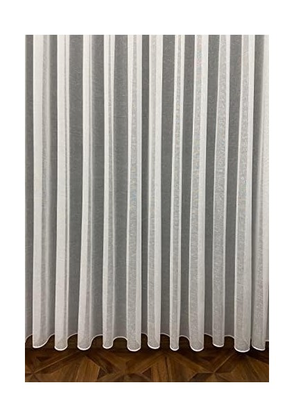 Home Ekru Ekstraforlu Pilesiz Keten Tül Perde 100 x 270 cm fiyatları