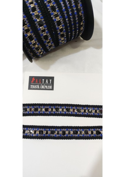Siyah Mavi Pul Payetli Şerit fırsatları