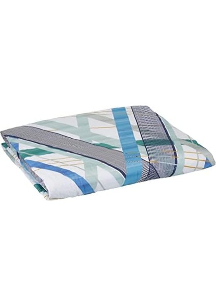Fisher Ranforce ÇIZGILI%100 Pamuk Complete Set, Mavi, Tek Kişilik (Kapitoneli Nevresim: 180X230 Cm/çarşaf: 180X260 Cm/yastık Kılıfı: 50X70 Cm) modelleri