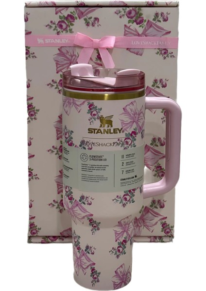 Quencher Pipetli Termos Bardak 1.18 Lt Loveshackfancy