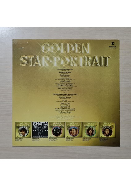 - Golden Star Portrait - 1975 - Dönem Baskı Plak - Longplay - Lp fiyatları