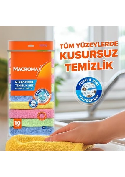 Rengarenk Mikrofiber Bez Mutfak Banyo X10 Avantaj Paket modelleri