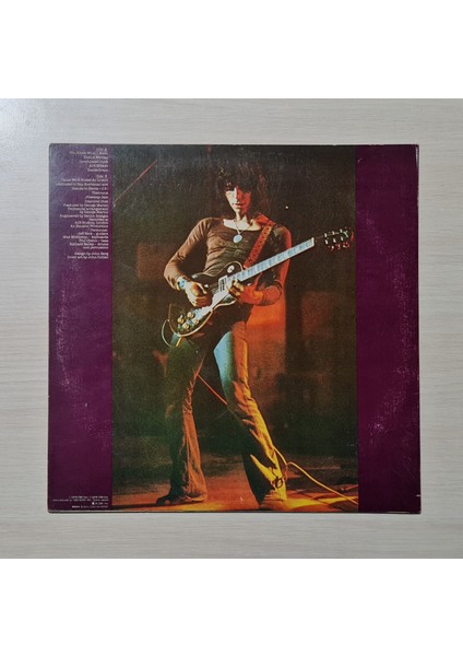 Jeff Beck - Blow By Blow - ***1975 Japonya Baskı*** - Dönem Baskı Plak - Longplay - Lp fiyatları