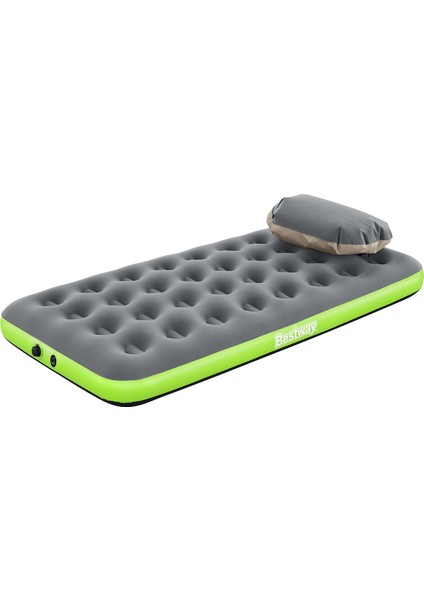 Roll & Relax Pompa Yastıklı Şişme Yatak, Tek Kişilik Xl/Lo 188 X 99 X 22 Cm