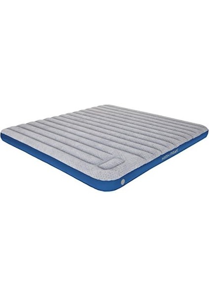 Peak Luftbett Cross Beam King Extra Long Lut, Açık Gri-Mavi, Xxl fiyatları