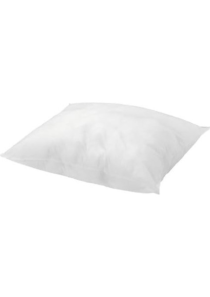 Yumuşak Yastık 50X60 cm Meridyendukkan Yıkanır Yastık 1 Adet Beyaz Yastık