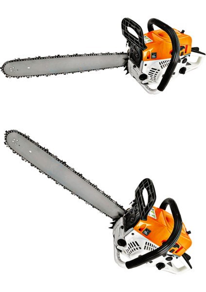 Profesyonel Yeni Nesil Benzinli Motorlu Testere Bıçkı 72CC 15HP modelleri