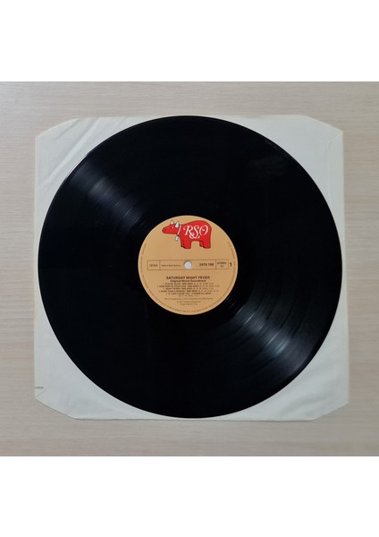 Saturday Night Fever (The Original Movie Sound Track) - 1977 - Dönem Baskı Plak - Longplay - Lp modelleri