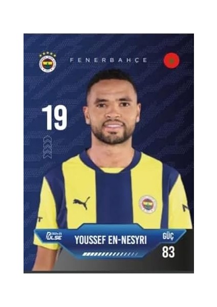 Cards - Fenerbahçe Pulse Futbol Kart Serisi 2024-2025 (12 Kart) fiyatları