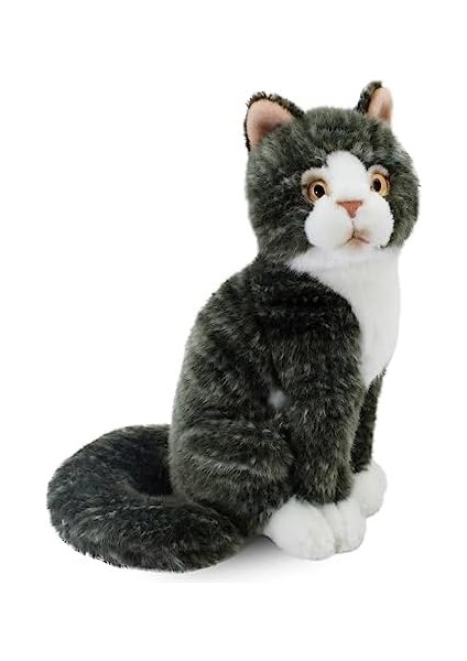 Of The World Oturan Kedi Peluş Oyuncak, Gri, 22CM fiyatları