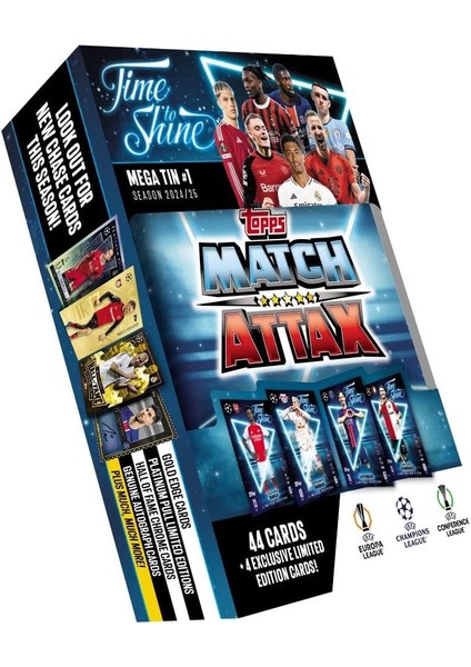 - Match Attax 2024/25 Mega Tin Bundle - Amazon Özel Koleksiyon Kartı