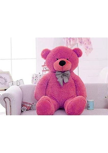 Sevimli Peluş Şaşkın Ayı 80 cm - Sevgiliye Özel Hediye Fuşya fiyatları