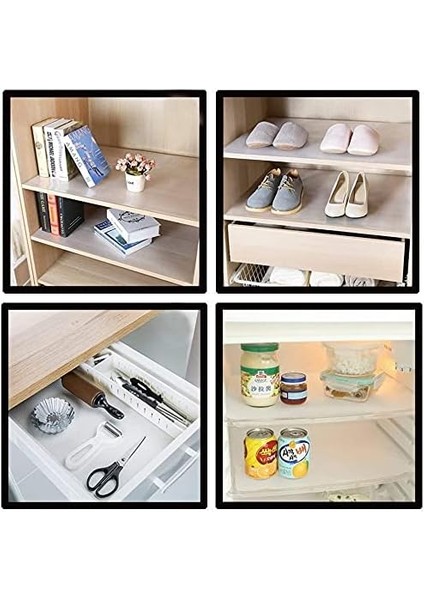 (45CM x 10METRE) Şeffaf Kaymaz Dolap Içi Çekmece Raf Örtüsü Çekmece Astarı Raf Astarı fiyatları