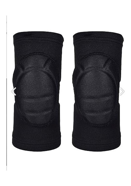 Voleybol Dizliği Kabartma Sünger Destekli Kaleci Dizliği CKS-200 Siyah L Beden modelleri