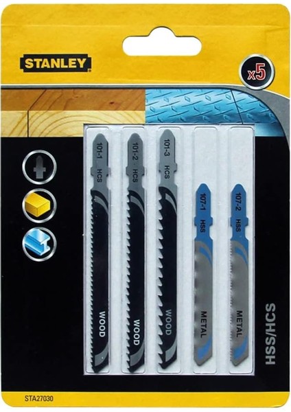 TA27030-XJ 5'li Dekupaj Testere Bıçağı