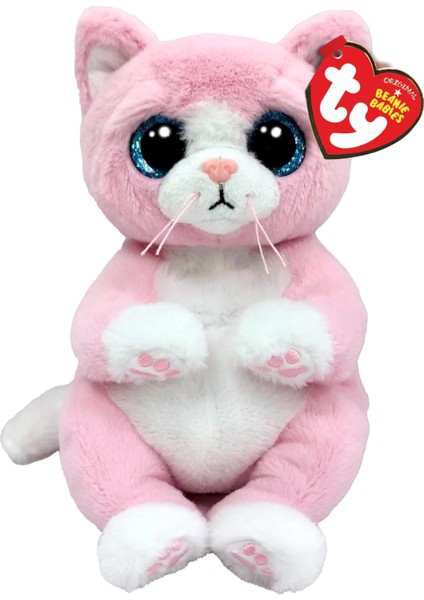 Lillibelle Kedi Beanie Bellie Regular 6 Inç | Beanie Baby Yumuşak Peluş Oyuncak | Koleksiyon Parçası Yumuşak Kumaş Tedarik