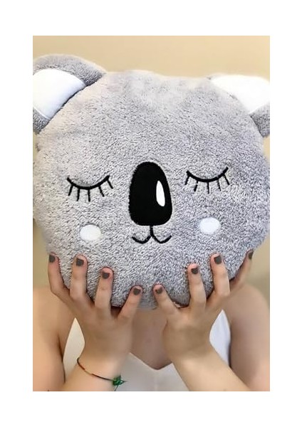 Koala Tasarımlı Peluş Yastık Ürün Boyutu: 27 x 28 cm fiyatları