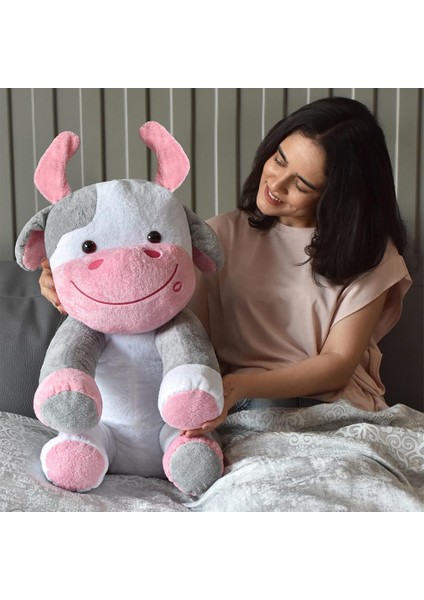 Oyuncak Dev Inek,pelüş Inek,sevimli Inek,milka,doldurulabilir Pelüş Inek,milka Pelüş Inek