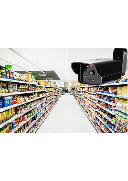 LR-D12IR Gece Görüşlü Görünümlü Caydırıcı Sahte Kamera, Maket Güvenlik Kamerası modelleri