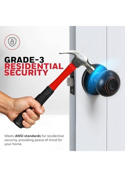 8101403 Klasik Geçiş Kapı Tokmağı, Yağlı Boya Bronz modelleri