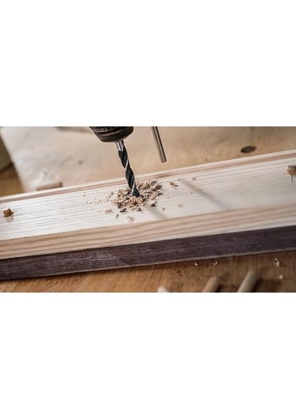 Professional Accessories 1 x Silindir Şaftlı Spiral Ahşap Matkap Ucu (Ahşap Için, 30 Mm, Şaft 13 Mm, Matkap Aksesuarı) modelleri