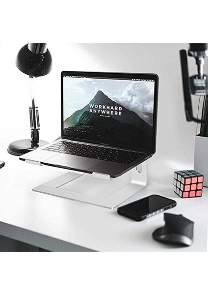 M5 Alüminyum Ergonomik Katlanır Macbook Bilgisayar Standı Bilgisayar Yükseltici 10 -17 Inç fiyatları