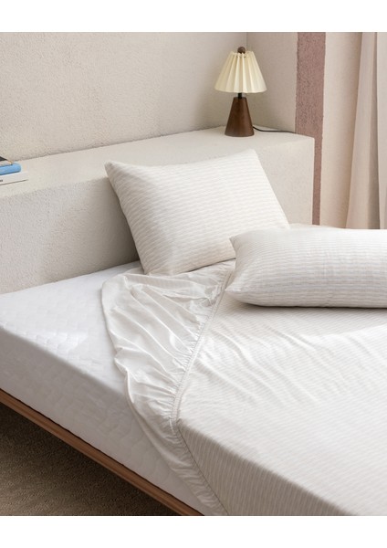 Carlo Çift Kişilik Baskılı Ranforce Lastikli Çarşaf Takımı fırsatları