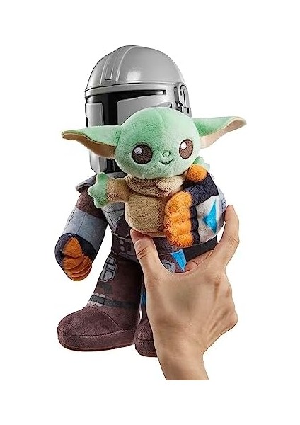 Wars Mandalorian Sesli Pelüş Figür, 3 Yaş ve Üzeri, HPC19 modelleri