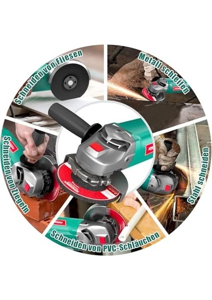 Avuç Taşlama 1200 W, 6 Hız ile 3000-10000 Rpm, Taşlama Parlatma Için Mükemmel, 2 x 125 mm Zımpara Diski, 1 Yan Sap, 1 x Koruyucu Kapak, 1 Anahtar fiyatları