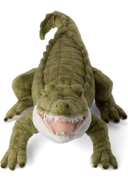 Plüsch WWF00924, Wwf Timsah (58 Cm), Gerçekçi, Süper Yumuşak, Lifelikli Peluş Oyuncak Sarılma ve Sevgi Dolu, El Yıkama Mümkün