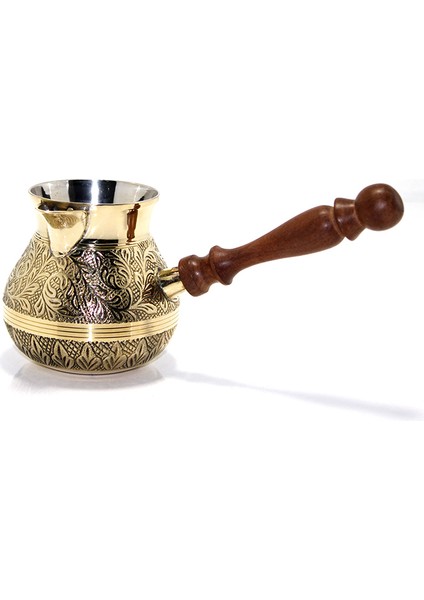 Pirinç Cezve 4'' Inç Model 2