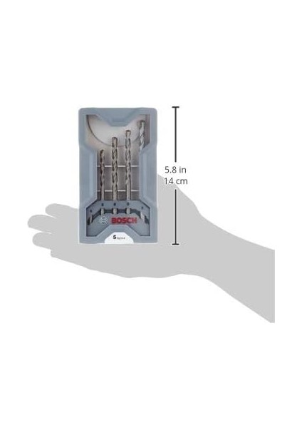Professional 5 Parçalı Beton Matkap Seti Cyl-3 fiyatları