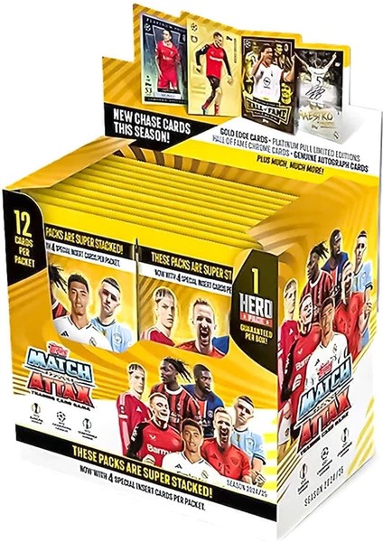 - Match Attax 2024/25 Tam Kutu Koleksiyon Kartı