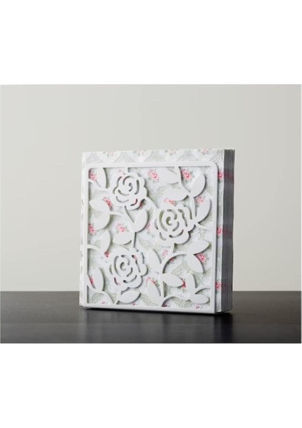 Çelik Toz Boya Peçetelik (Beyaz, 16X16 Cm) fiyatları