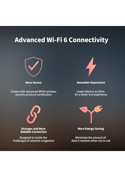 2k Iç Kamera E1, Pan & Tilt, Homekit Secure Video, Çift Yönlü Ses, Gece Görüşü, Kişi Takip, Wi-Fi 6, Homekit, Alexa, Google Home ve Ifttt Desteği fiyatları