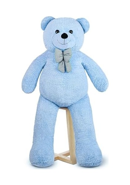 Oyuncak 160 cm Dev Pelüş Ayıcık,papyonlu Ayı,peluş Ayı,yumuşak ve Sevimli Büyük Boy Ayı, Ayı,sarılmalık Ayı,papyonlu Ayıcık,sevgiliye Hediye Ayıcık,dev Ayı,büyük Boy Ayı (Mavi) modelleri