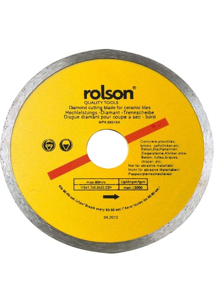 24864 115 mm Ceramic Tile Blade
