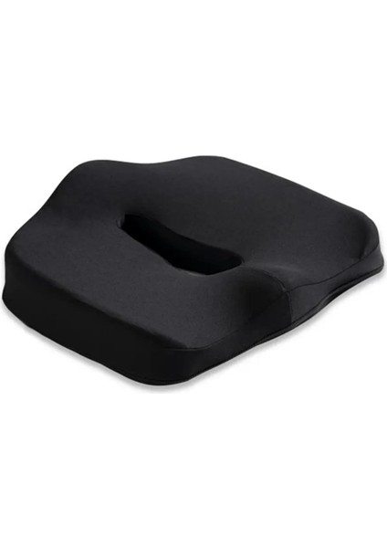 Ortopedik Oturma Minderi - Kuyruk Sokumu ve Bel Desteği Için Memory Foam Yastık | Posture Düzeltici, Tekerlekli Sandalye ve Ofis Sandalyesi Için Ergonomik Minder