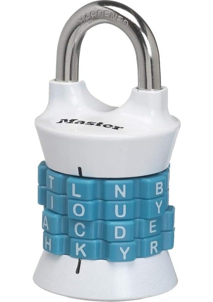 Lock Dikey Zuruecksetzbar Kelime Kombinasyon Asma Kilit, 1535DWD