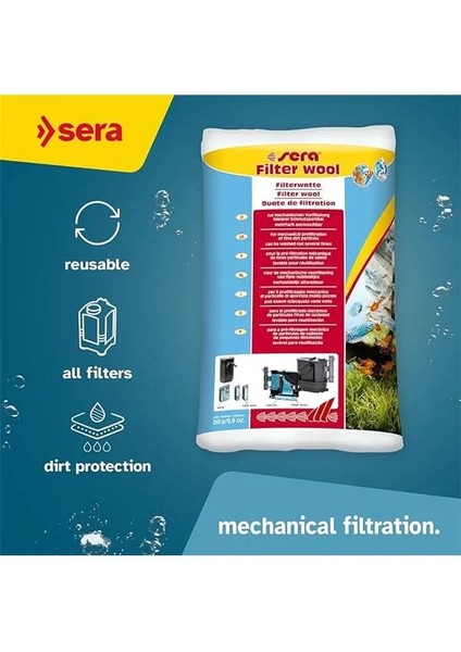 Filtre Yünü 250 G, 8.5 Oz. Akvaryum Filtre Aksesuarları fiyatları