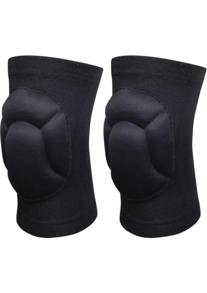 Voleybol ve Kaleci Dizliği - Siyah L Beden | Darbeye Dayanıklı Spor Dizlik