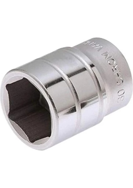 1119061032 3/4" Altı Köşe Lokma Anahtar, Krom, 32 mm