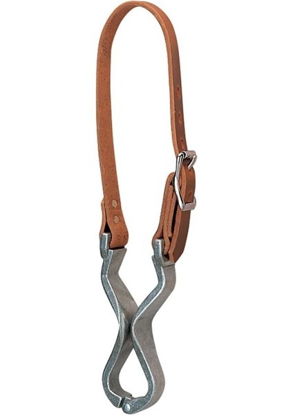 Leather Koşum Deri ve Alüminyum Beşik Kayışı Russet, 1 "