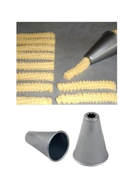Plastik Gri Renk Tırtıl Kurabiye Kalıbı, Tırtıklı Şekilli Kek Pasta Krema Süsleme Aparatı Pastacılık Süsü Dekoru (Gri, 1 Adet) fiyatları