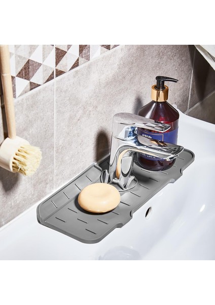 Life Su Tutucu Silikon Gri Musluk Matı MIT1033 modelleri