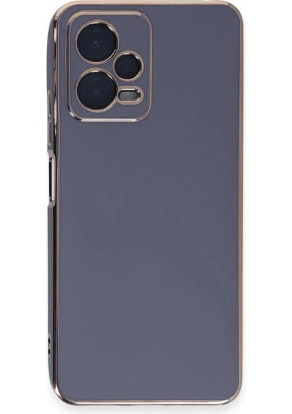 Xiaomi Poco X5 5g Kılıf Volet Silikon - Mavi