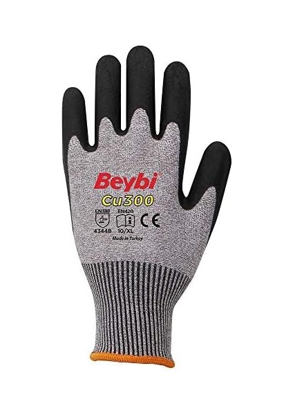 CU300 Poliüretan Kaplı Kesilmeye Dirençli Eldiven (9 Beden) fiyatları